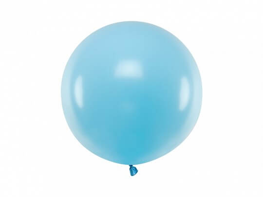 Ballon Rond Bleu Clair Pastel Cm Ballons G Ants Sur Sparklers Club