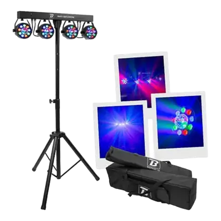 Barre Effets Led Boomtone Dj Party Bar Crystal Mkii Barre Led Sur