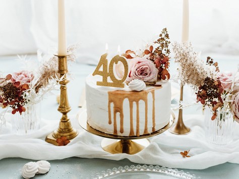 Comment décorer gâteau d'anniversaire avec des bougies – Sparklers