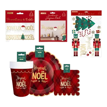 Pack Noël Traditionnel "Joyeux Noël"