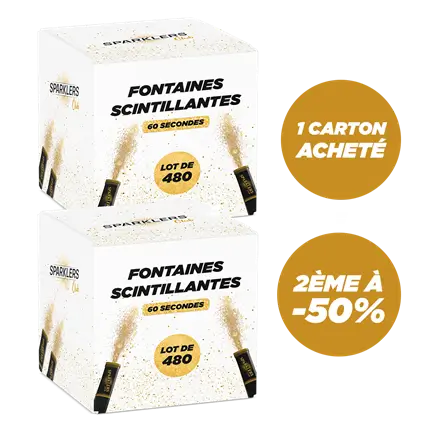 960 FONTAINES - 1 CARTON ACHETÉ, LE 2ème à -50% 