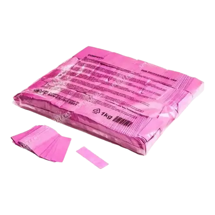 Bolsa 1KG de confeti rosa Magic FX - Sparklers Club