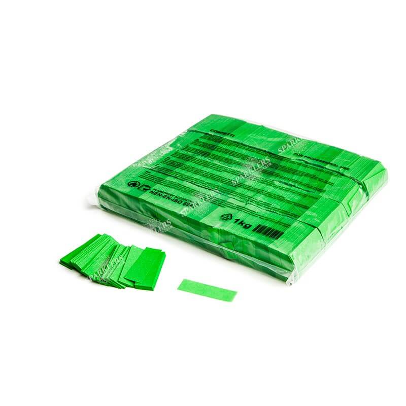 Sac 1Kg Confettis Vert Magic Fx - Sparklers Club