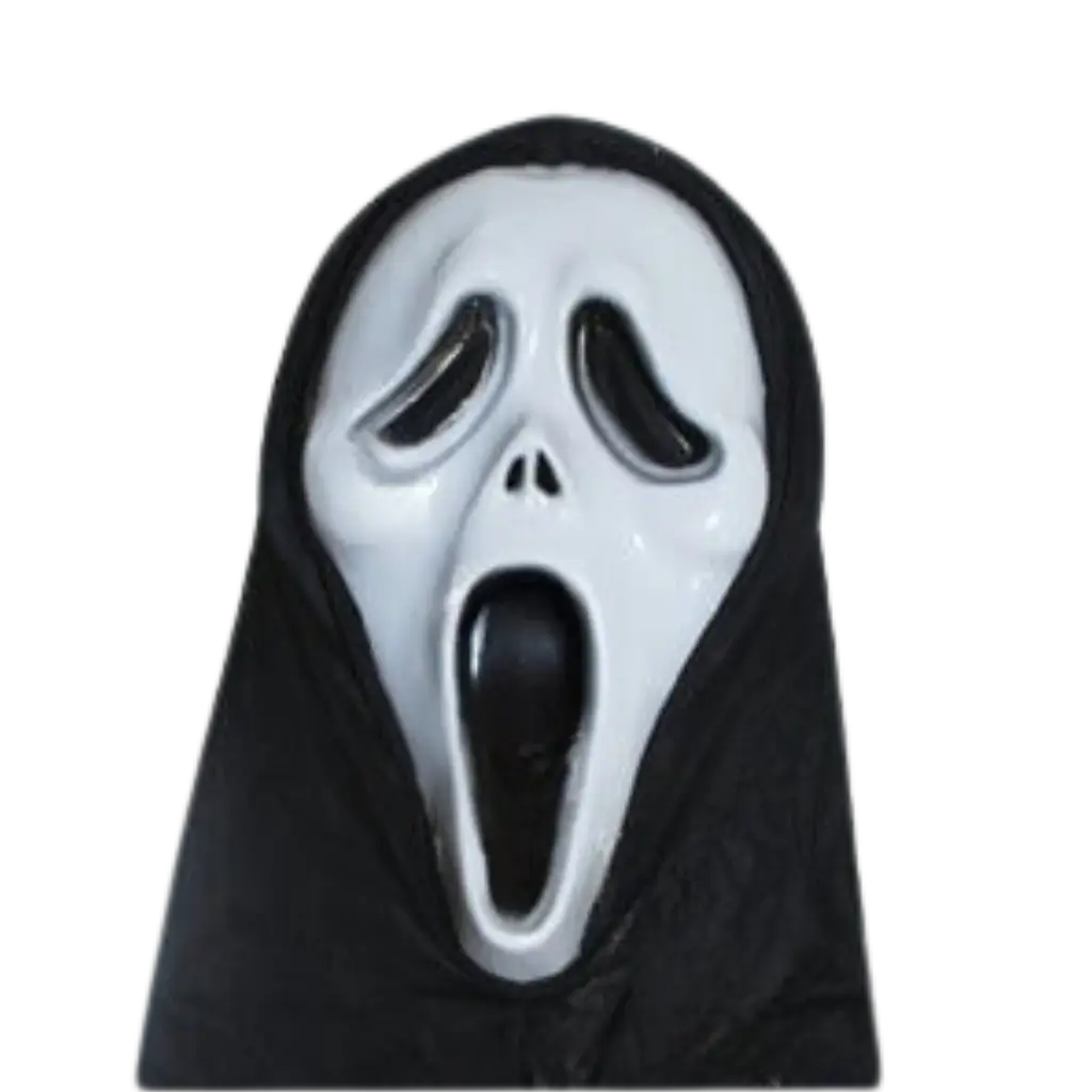 Masque de revenant avec cagoule