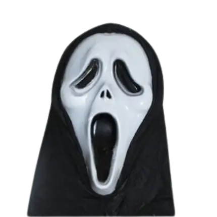 Masque de revenant avec cagoule