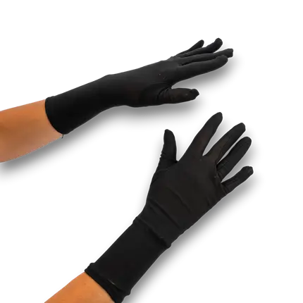 Paire de gants noirs