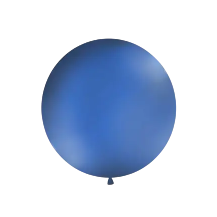 Ballon géant chiffre 3 aluminium bleu 104 cm - Ballons/Ballons chiffres 