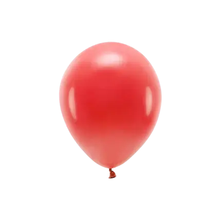 Lot de 100 Ballons de Baudruche Biodégradable Rouges