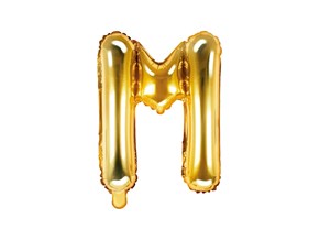 Ballon métallique doré or avec lettres ANS REF/BALMORL