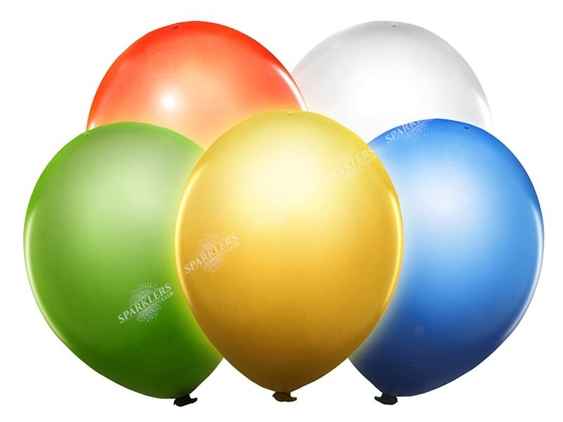 Ballons Led Multicolor (Lot de 5) - Sparklers Club