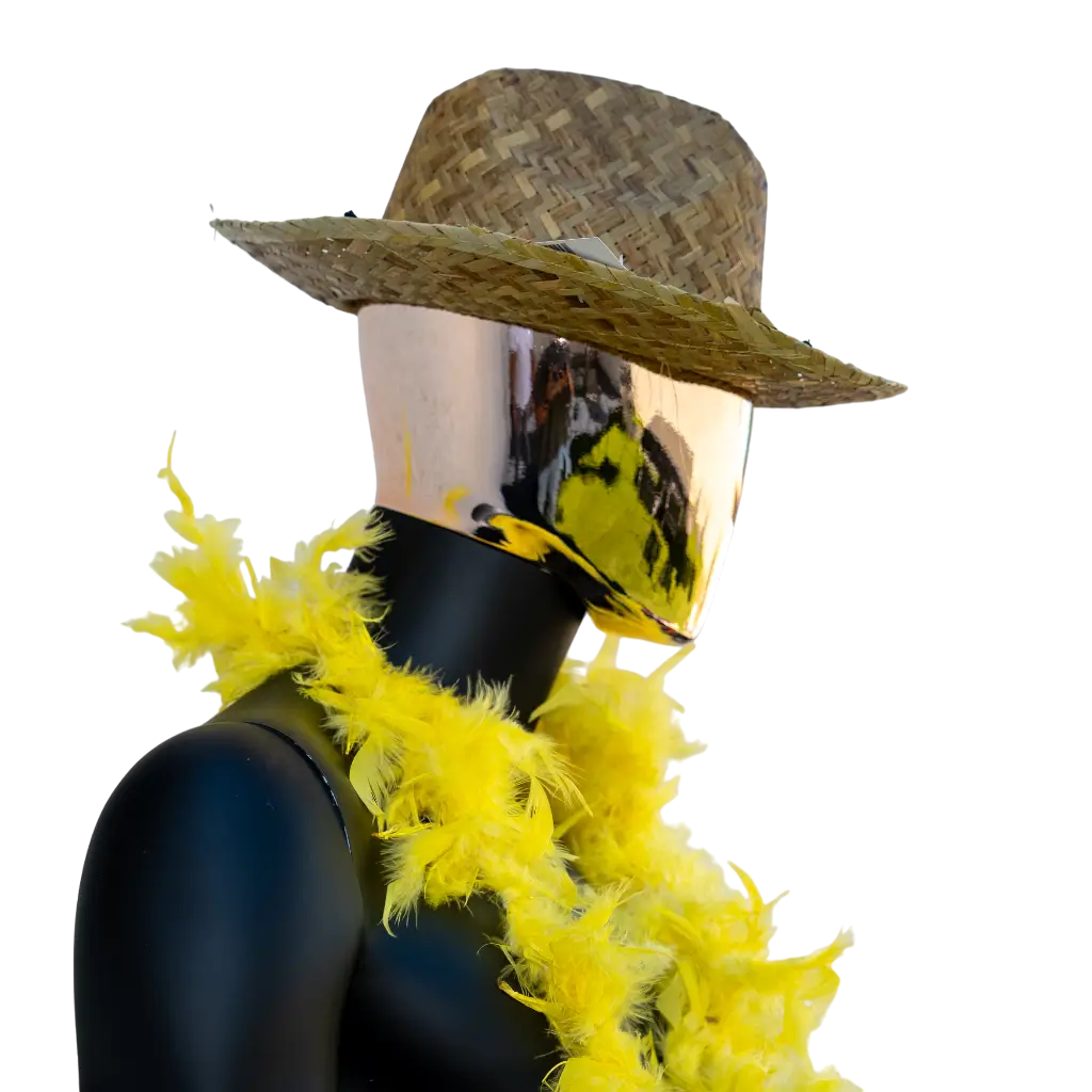 Boa Jaune en Plumes