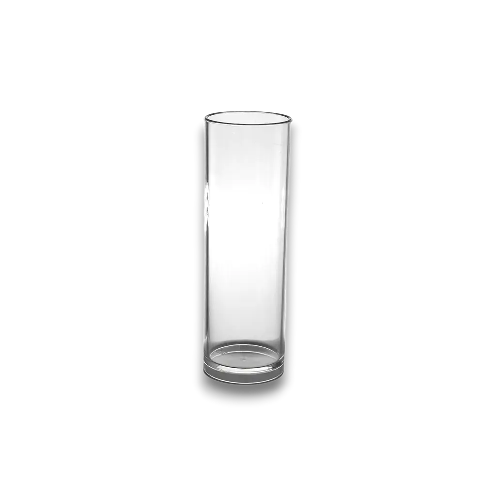 Verre tube incassable Transparent 22cl 