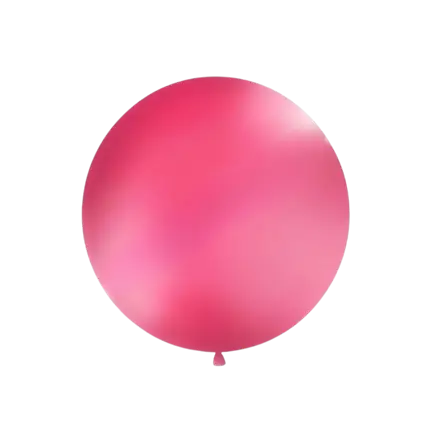 Ballon géant en aluminum poussette rose