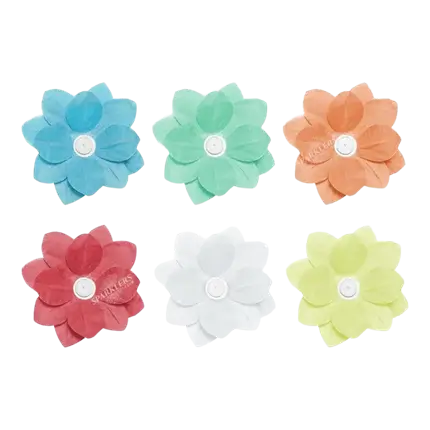 Lanternes flottantes multicolors x6