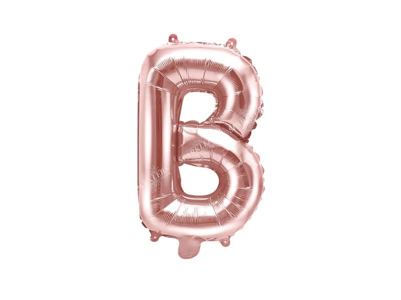 Baby Shower Lettera Palloncini Oro Rosa 35cm : Accessori per la festa del  bambino - Sparklers Club