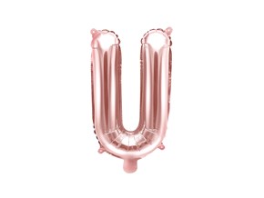 Ballons Lettre Or Rose / Rose Gold - Sparklers Club