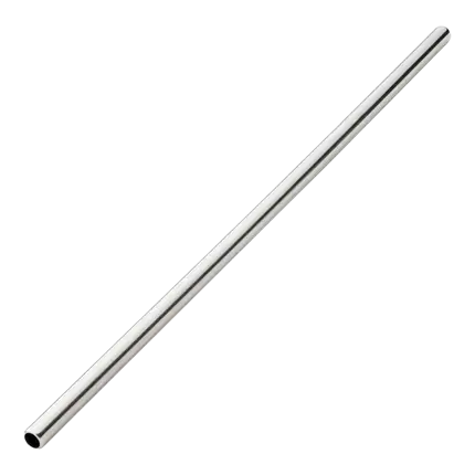 Paille inox réutilisable 21,5cm /ø6mm (12pcs)