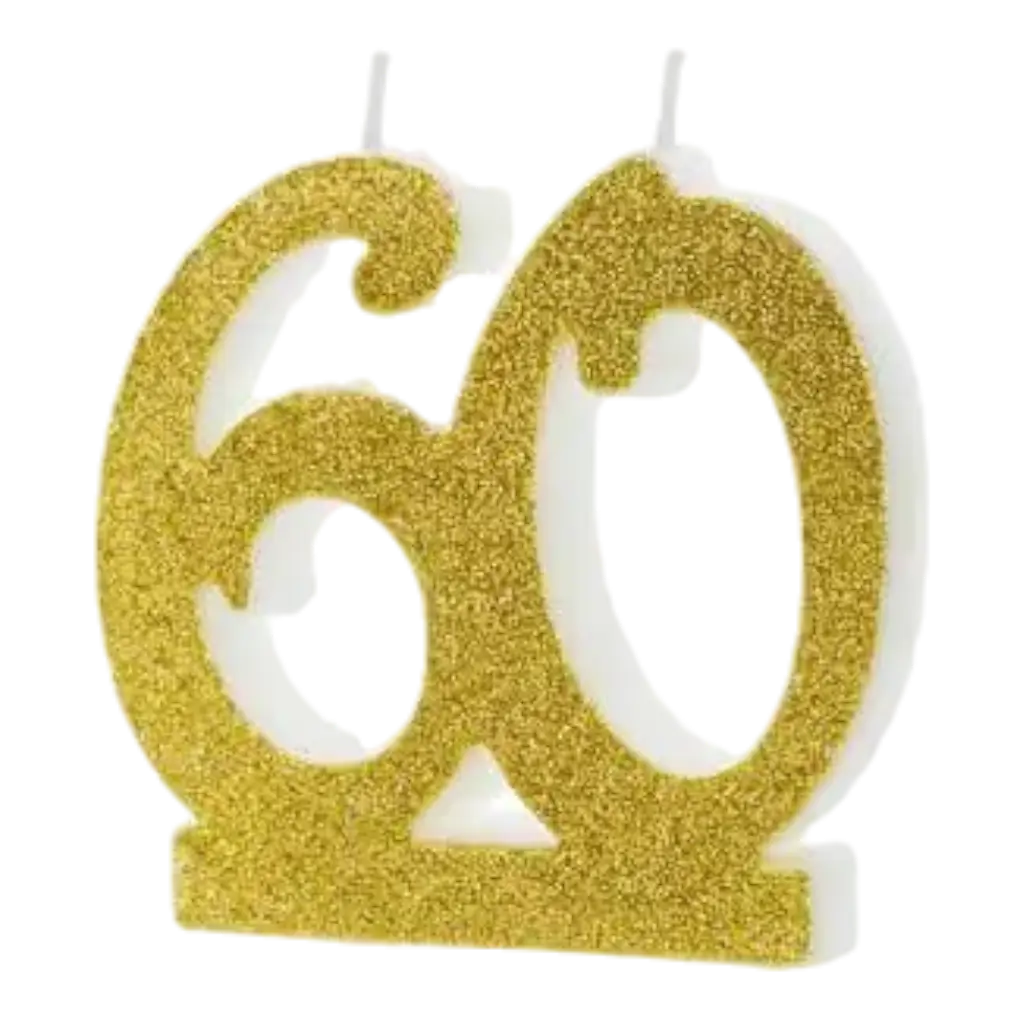 Candela per l'anniversario dell'oro 60 anni - Sparklers Club