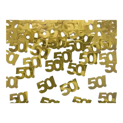Confettis de table 50 ans (15gr)