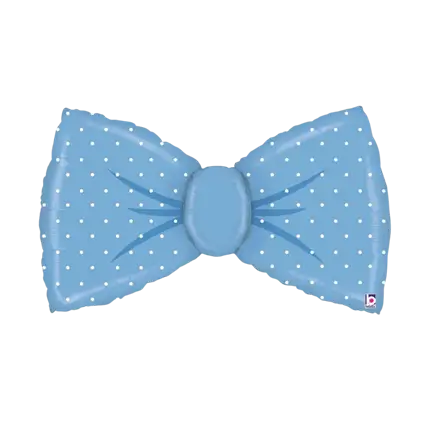 Ballon Noeud Papillon Bleu 107cm