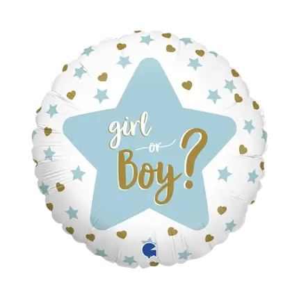 Ballon Boy or Girl Gender Reveal ø45cm