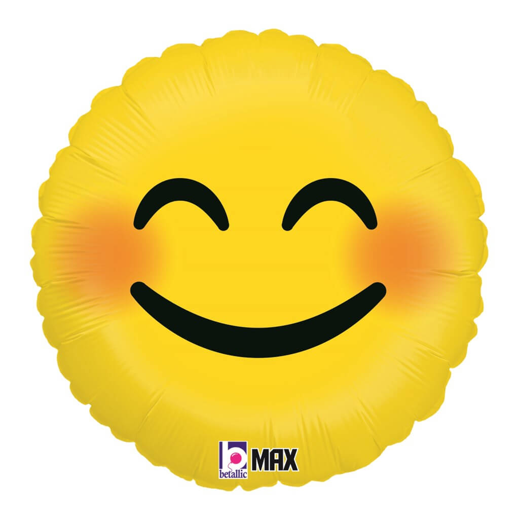 Ballon Emoji Smiley O45cm Ballons Gonflables Sur Sparklers Club
