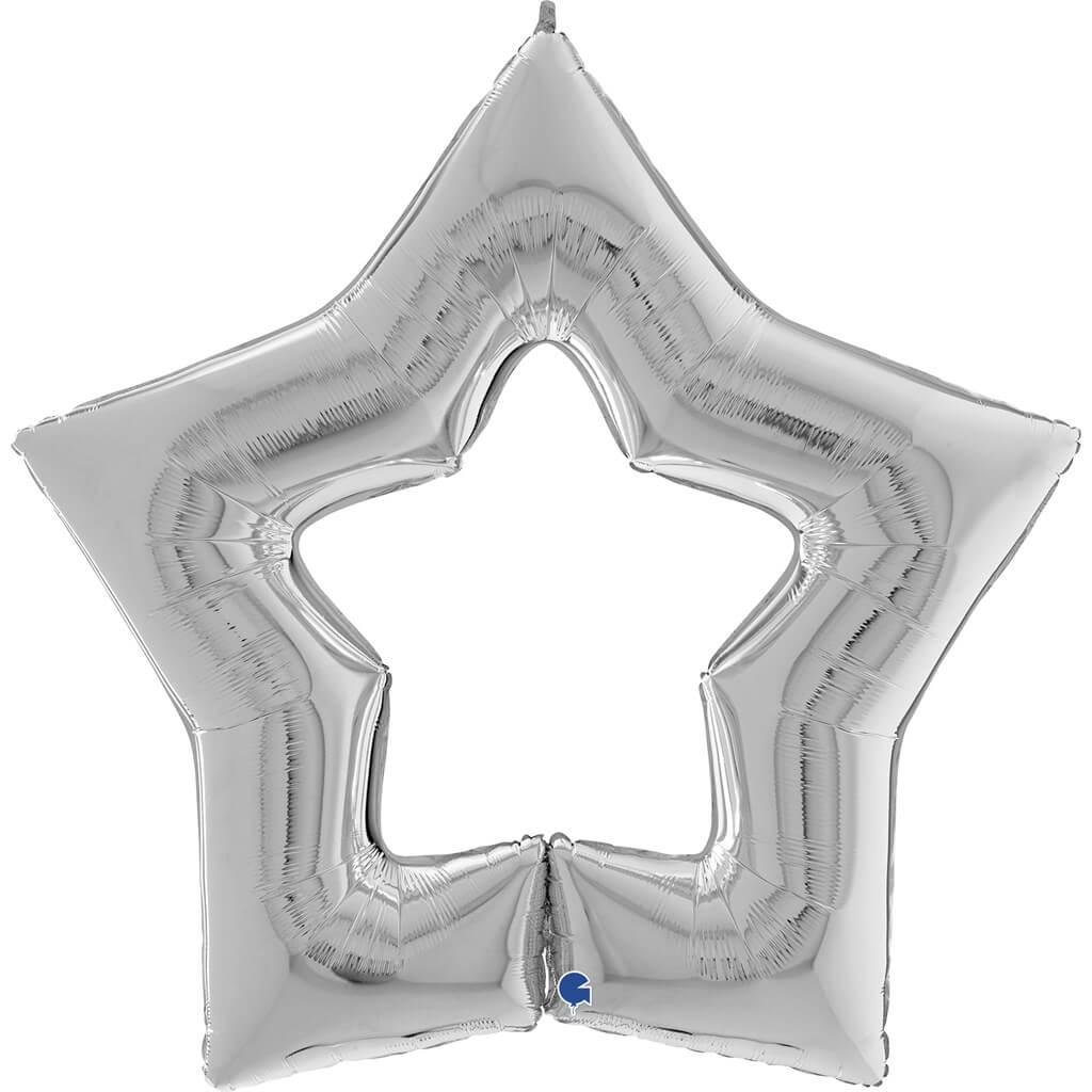 Ballon Étoile Holographique Or 46cm : Ballons Aluminium sur
