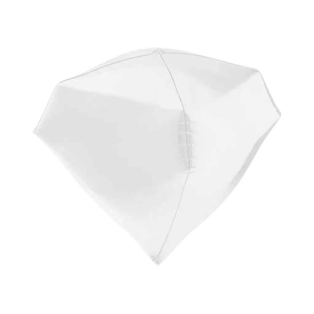 Ballon Hélium Diamant Blanc 4D 45cm