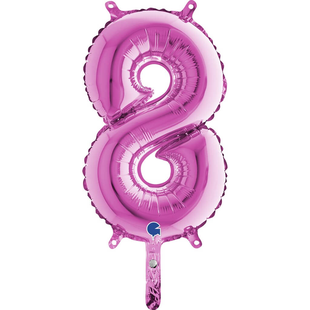 Ballon Anniversaire Chiffre 1 Rose 36cm : Ballons Chiffre Roses sur  Sparklers Club