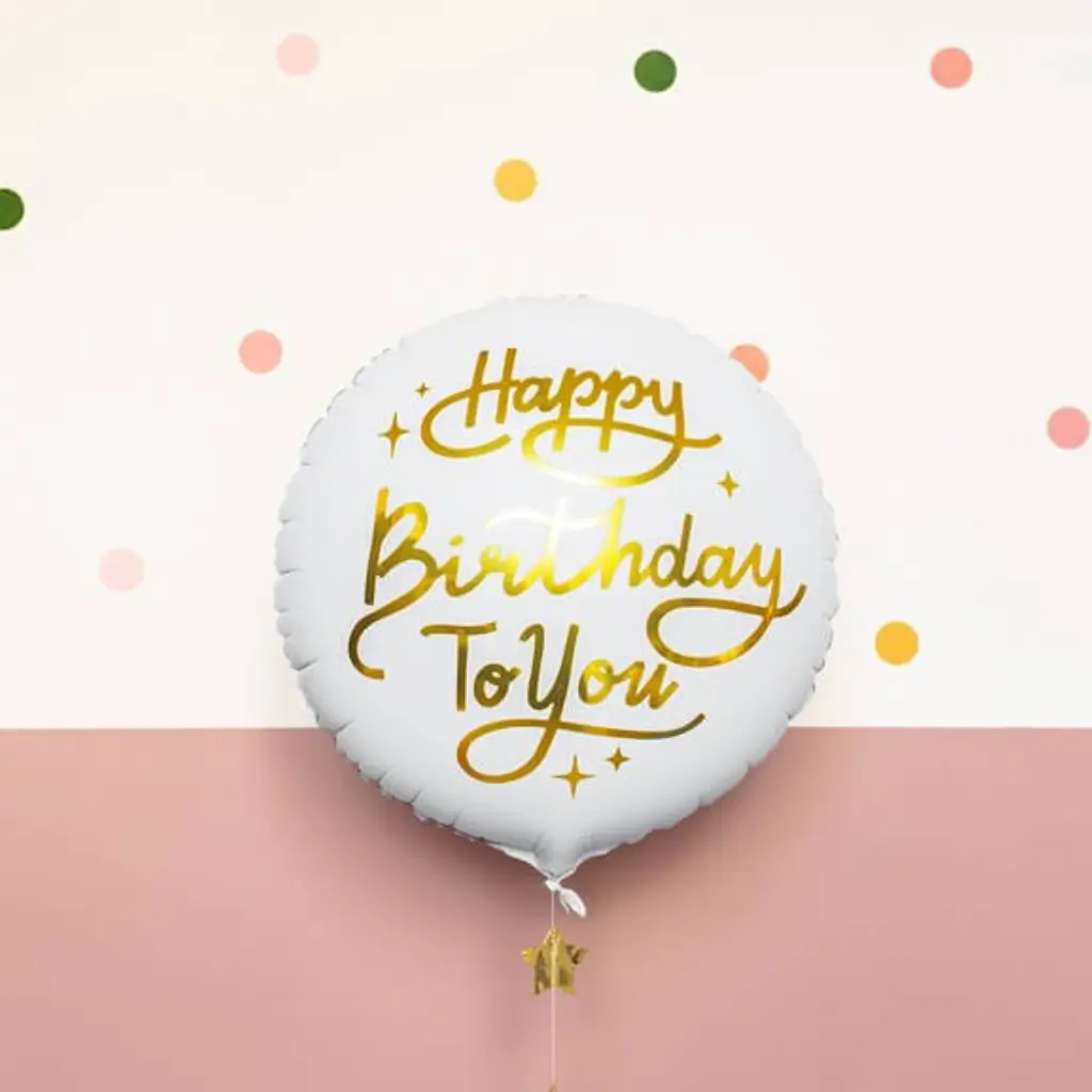 Ballon Happy Birthday to You ø35cm