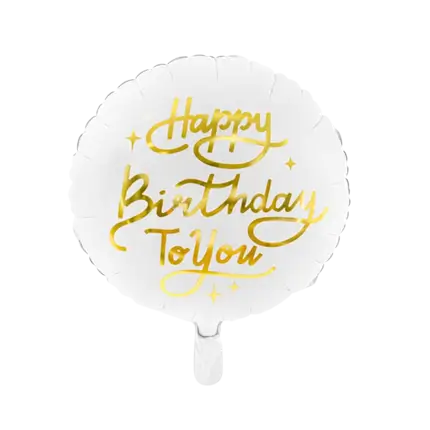 Ballon Happy Birthday to You ø35cm