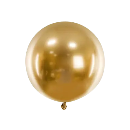 Ballon Rond Or Métallique ø60cm