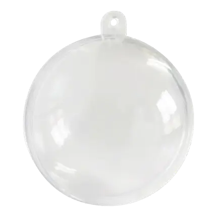 Boule transparente ø8cm (Lot de 20) 