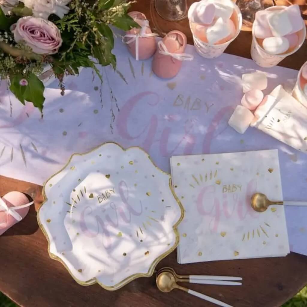 8 assiettes rondes roses en papier, assiettes roses, assiettes pour baby  shower, assiettes d'anniversaire, vaisselle de fête, assiettes jetables,  fête d'anniversaire de filles -  France