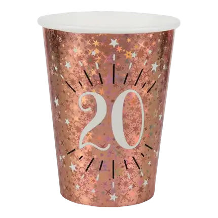 Candela 20 anni Oro rosa - Sparklers Club