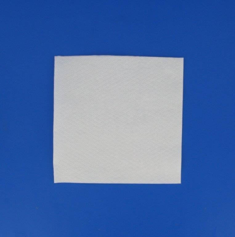 500 Serviettes Blanches Papiers Jetables 30 x 30 cm 1 Pli Pure Ouate /