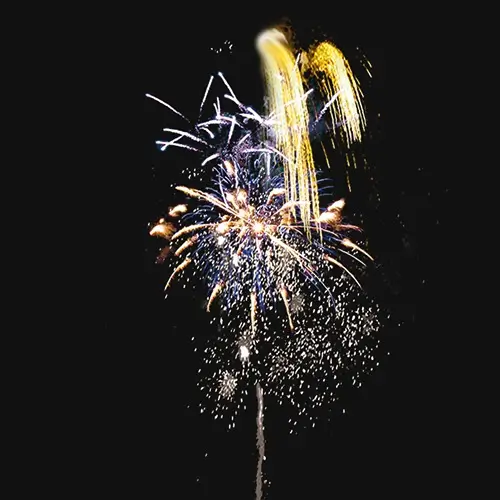 FEU D’ARTIFICE PORTABLE® LUXE PYROTECHNIQUE FRANÇAIS® 4mn