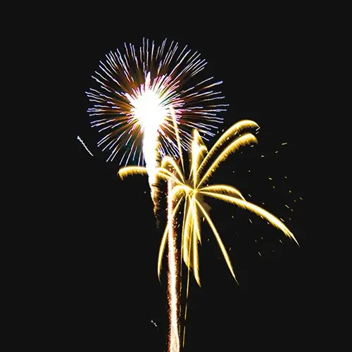 FEU D’ARTIFICE PORTABLE® LUXE PYROTECHNIQUE FRANÇAIS® 4mn