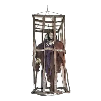 Revenant en cage - Lumineux/Sonore - 90cm