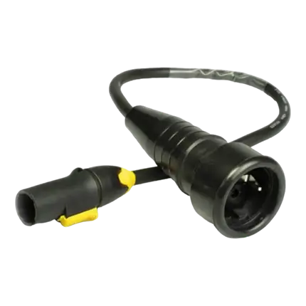 CABLE Neutrik® powerCON TRUE1 VERS SCHUKO Femelle - 0.5M