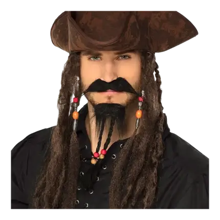 Pack Pirate (moustache et barbiche)