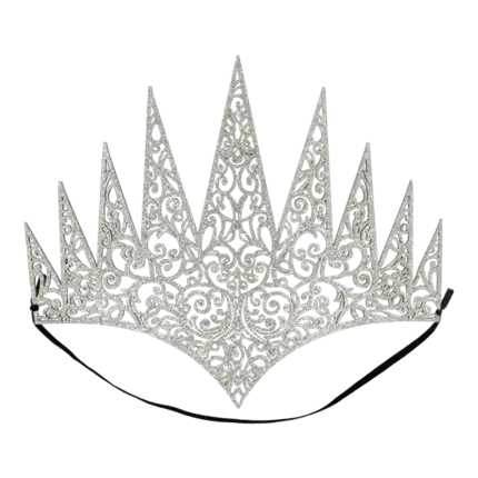 Couronne de Reine Argentée