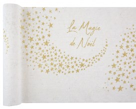 Gobelet en papier Magie de Noël - Blanc - Lot de 10 : Vaisselle