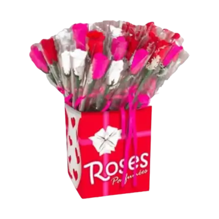 Lot de 3 Mini Roses Odorantes