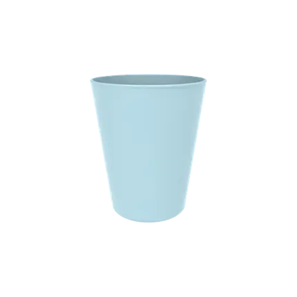 Verre Conique en PP - Bleu Pastel - 33cl