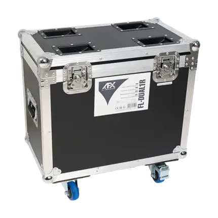 FLIGHT CASE POUR 2 X LYRES BEAM1R