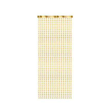 Rideau étoilé en Or - 100x245cm