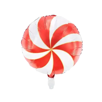 12 pièces 18 pouces ensemble de ballons de bonbons sucres bonbons thème  tourbillon helium mylar ballons en aluminium rond sucette ballon fête de  noël anniversaire decor fournitures (bonbons de noël)