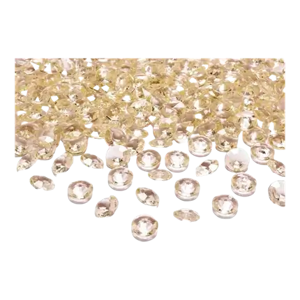 Confettis Diamantés - Or - (lot de 100) 