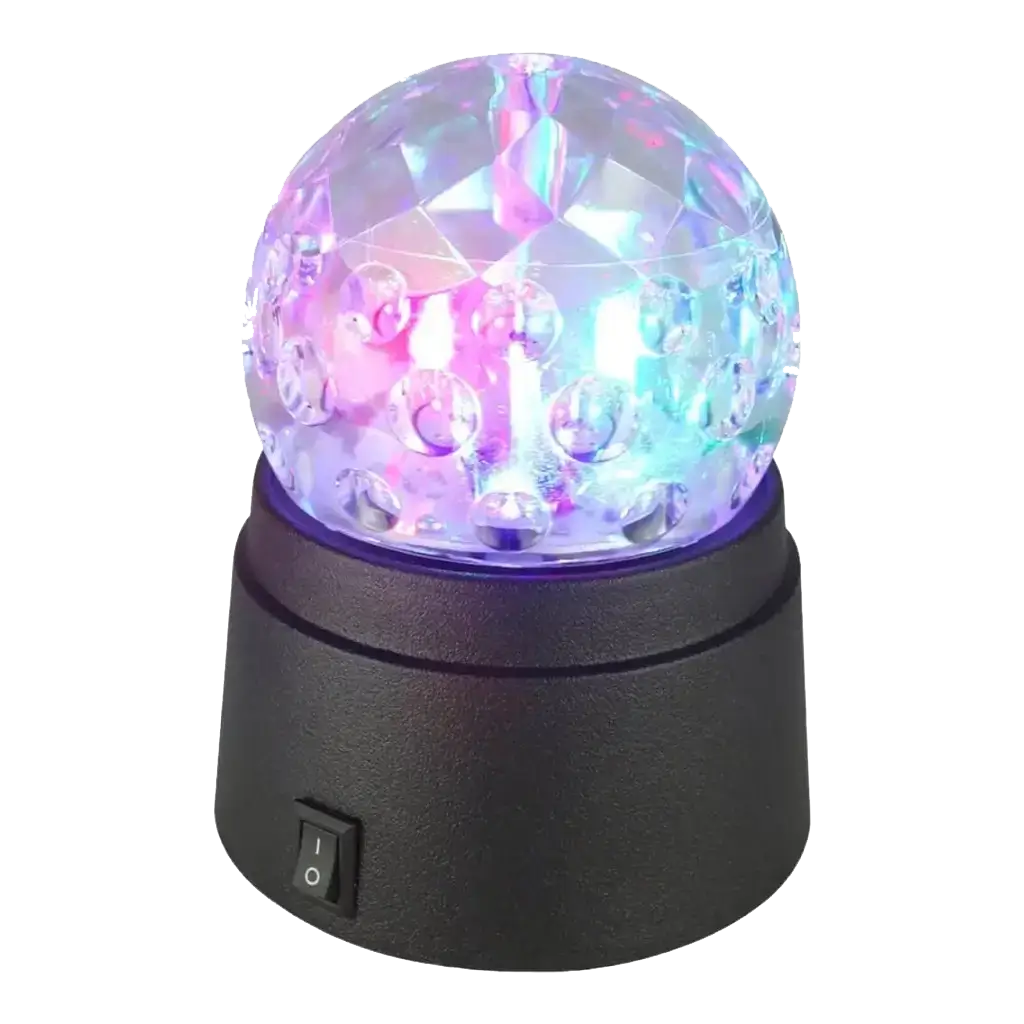 Pack de 3 mini effets de lumière LED Kidz-Party